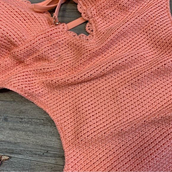 Victoria Secret Crochet Monokini One Piece Swimsuit - Picture 7 of 14